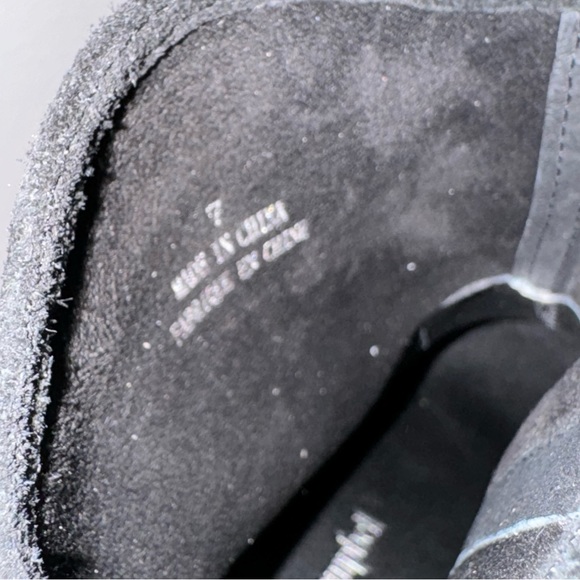 Jeffrey Campbell Womens Boots Jessine Bootie Black Suede 7 - Picture 8 of 8